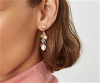 Ohrringe Marco Bicego Dame Paradise in Gold Perla OB1778-MIX114 - OB1778-MIX114